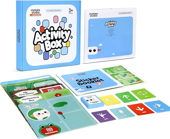Activity Box for TaleBot Pro, STEM Games for Kids Ages 3-5