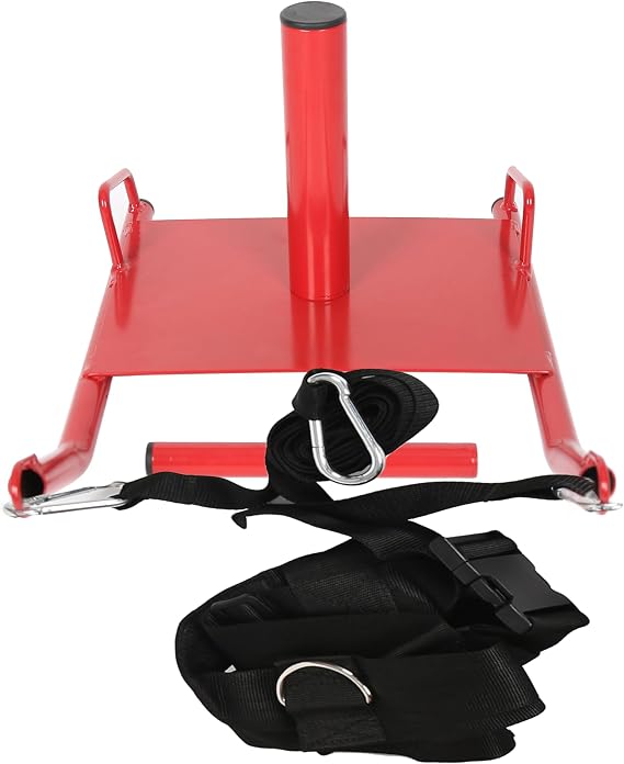Power Speed Sled w/Harness&Padded Weighted Drag Sport Training