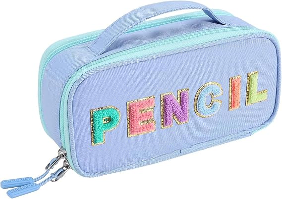 Pencil Case Pouch Bag for Girls & Teens,Large Capacity Pen Box