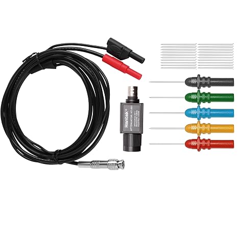 Hantek HT30A Auto Test Leads HT307 Acupuncture Probe HT201 20:1 Attenuator