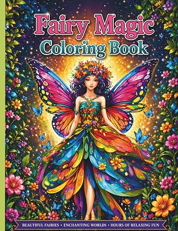 Fairy Magic Coloring Book