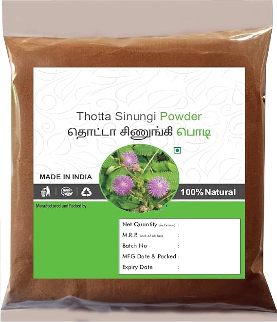 SENTA Thotta Sinungi, Mimosa Pudica Powder, 300G