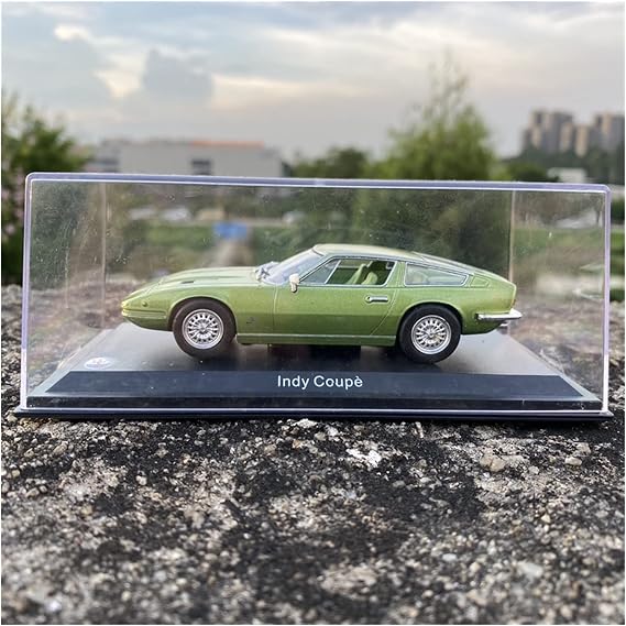 Scale Finished Model Car 1/43 For Maserati Indy Coupe Diecast Alloy Sports Car Model Simulation Toy Vehicle Collectible Souvenir Miniature Replica Car, darong001