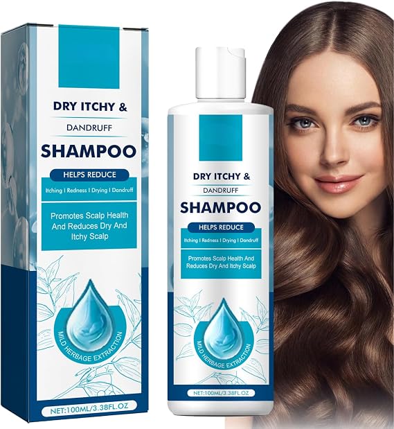 Dry Scalp Shampoo for Seborrheic Dermatitis,Folliculitis Shampoo Dry Scalp Care,Anti Dandruff Shampoo Hydrating Formula Nourish Hair