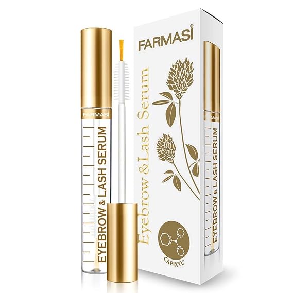 Farmasi Eyebrow & Lash Serum, Nourishing Care for Daily Use, 0.4 fl oz