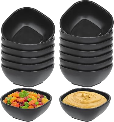 15 Pack Unbreakable Dipping Bowls, 4.5 OZ Soy Sauce Dishes,Wheat Straw Small Dessert Bowls,Small Prep Bowls,Dipping Sauce Cups, Dip Bowls for Side Dish, Snacks, BBQ,Ketchup