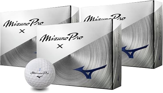 Mizuno PRO X Golf Ball, 3 Pack