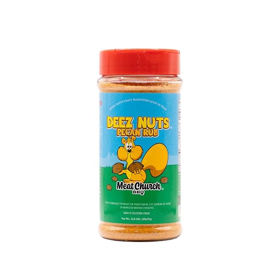 Meat Church Deez Nuts Honey Pecan 14 oz. Shaker