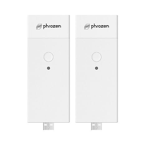 Phrozen USB Air Purifier for Mighty Revo 14K 3D Printer, Compact Activated Carbon Filter for Effective Resin Odor & Fume Reduction in LCD 3D Printing, Essential Accessory for Cleaner Workspace, 2 Pack