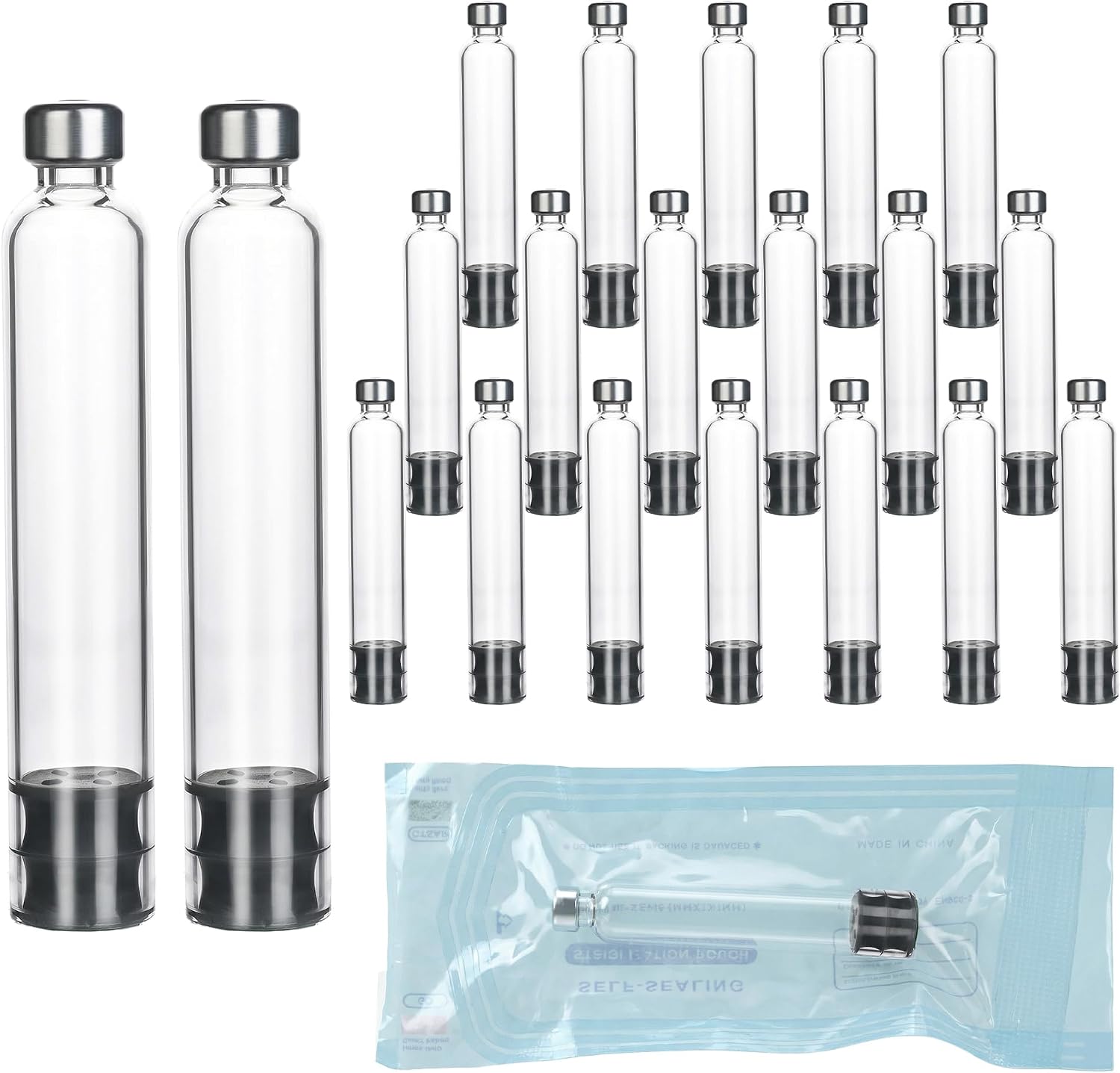 10 x 3ml Pen Cartridge Style V1-V2 Pens Empty and Individually Packed