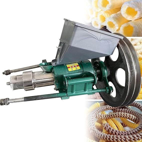 Corn and Rice Puffer Machine Puffed Food Extruder Rice Corn Puffing Extrusion Machine Commercial Puff Corn Snack Machine for Street Stall