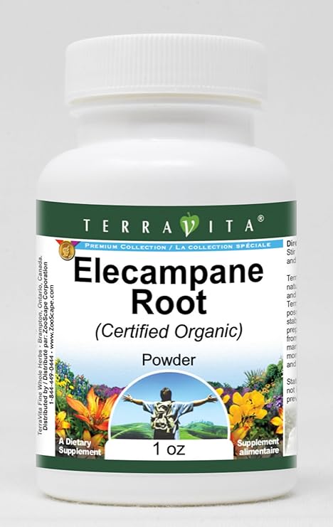 Elecampane Root (Certified Organic) Powder (1 oz, ZIN: 517662)