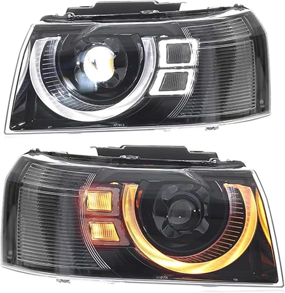 Headlight Assemblies Headlight Assembly for Freelander 2 2010-2015 2pc Headlights(2010-2012)