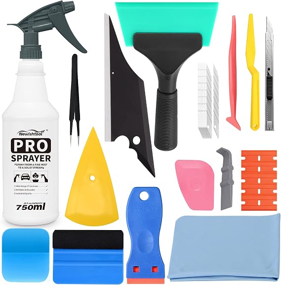 NEWISHTOOL Window Tint Application Kit Car PPF Tint Film Installation Tools