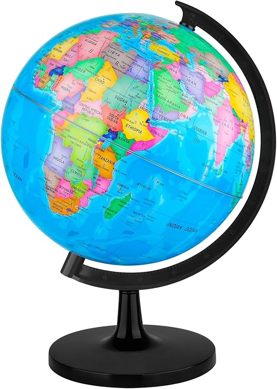 Wizdar 10'' World Globe for Kids Learning