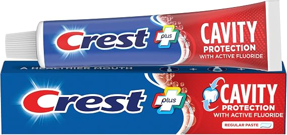 Crest Cavity Protection Toothpaste Regular Paste - 8.2 oz