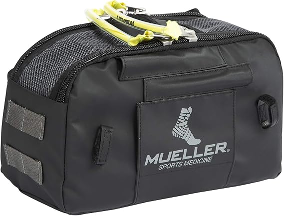 MUELLER Sports Medicine Medi Kit ATSS Bag Only for Men and Women, Athletic Training Kit, Medical Supply Bag for Sports Teams, Over the Shoulder Medical Briefcase, Waterproof, Black, One Size