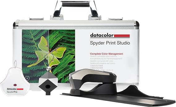 2024 Version Datacolor Spyder Print Studio: The Ultimate Kit for Photo Color Management from Capture Through Editing to Print
