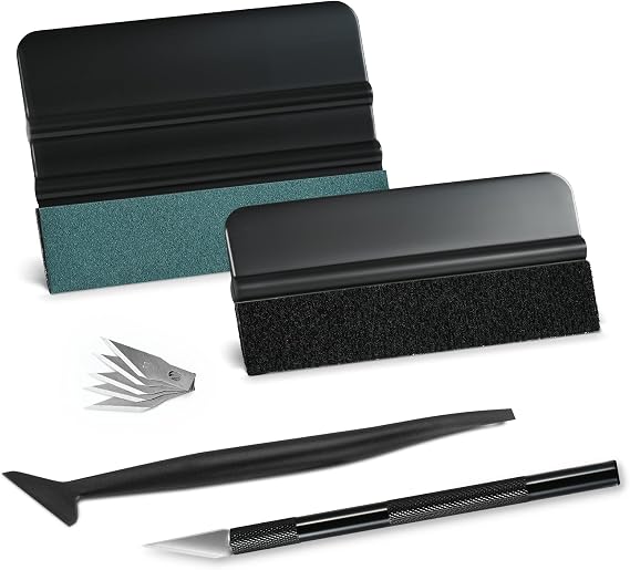 NEWISHTOOL Car Window Tint Installation Kit Vinyl Wrap Tools Wrapping Kit