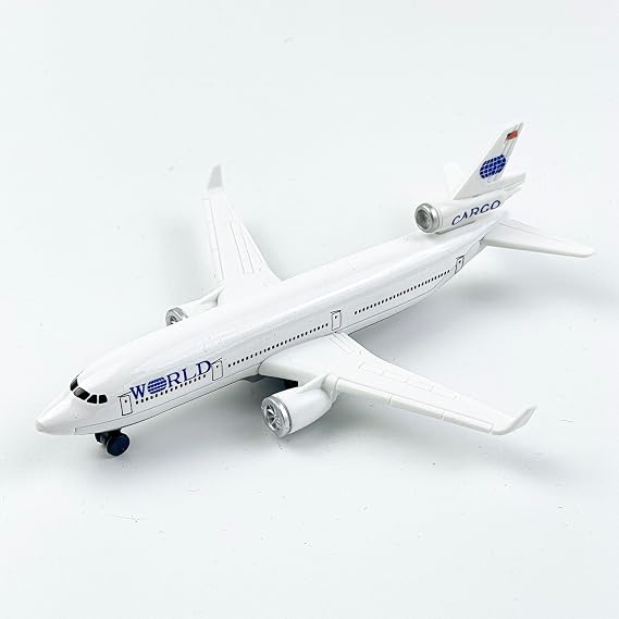 Airplane Model, White MD Die-cast Metal Planes Aircraft Suitable for Collection and Display