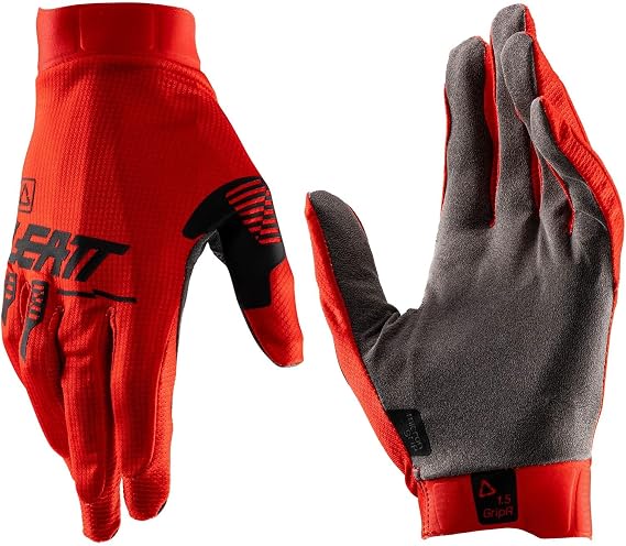 Leatt Glove Moto 1.5 GripR | Lightweight Warm Weather |Ventilation