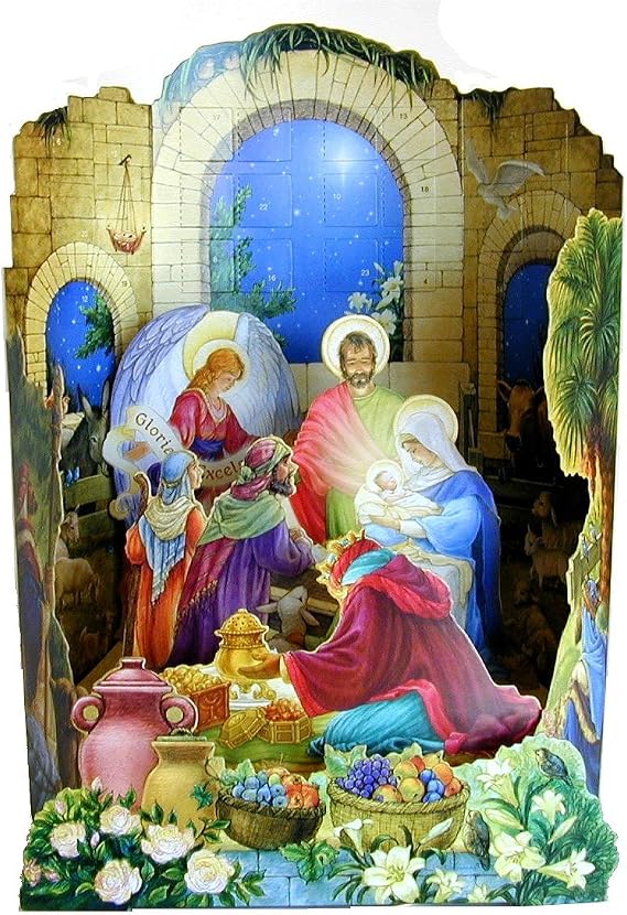 3d Pop -Up Advent Calendar