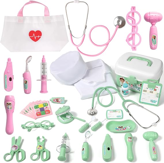 Phobby Toys for 2 3 4 5 Year Old Boys & Girls Christmas Birthday Gift Doctor Kit for Kids