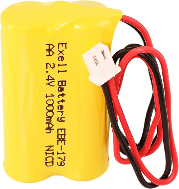 Emergency/Exit Lighting Battery Fits and Replaces NIC1394 Exitronix 10010036 Exitronix 10010034 P/N6200RP 6200RP 6200 RP Custom-179 Custom179 BEL-179 BEL179