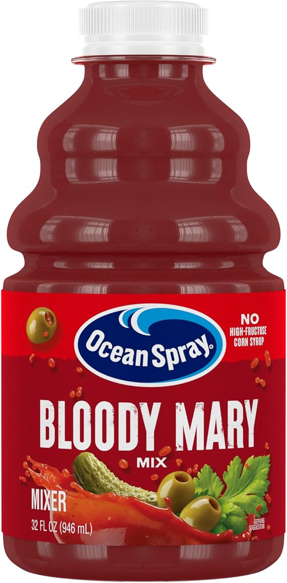 Ocean Spray Bloody Mary Mix, 32 Ounce Bottle