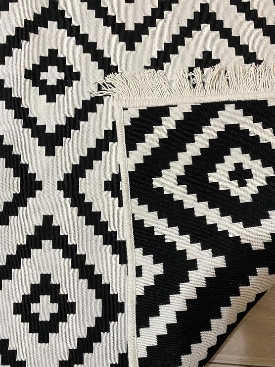 Kilim Çift Taraflı Kullanılabilir Yıkanabilir Dokuma Kilim (80 * 150cm)