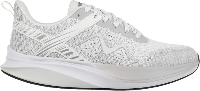 MBT Huracan 3 Lace Up Running Shoes in White for Men in Size 11