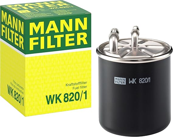 MANN-FILTER, WK 820/1 Fuel Filter | For Passenger Cars, Fuel System Protection, Injector Protection, Clean Fuel Supply, True OE Engineering