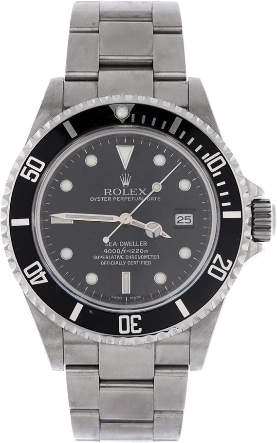 Pre-Loved Oyster Perpetual Sea-Dweller Automatic Watch Stainless Steel 40