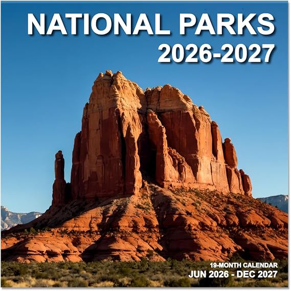2026-2027 Calendar for Wall, Calendar 2026-2027 from July 2026 - December 2027, 12" x 24" Opened 19 Months Calendar, Full Page Months Thick & Sturdy Paper