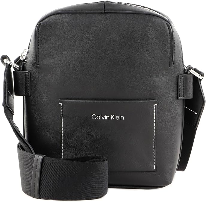 Calvin Klein cross body bag Natural Reporter S W/Pocket S CK Black