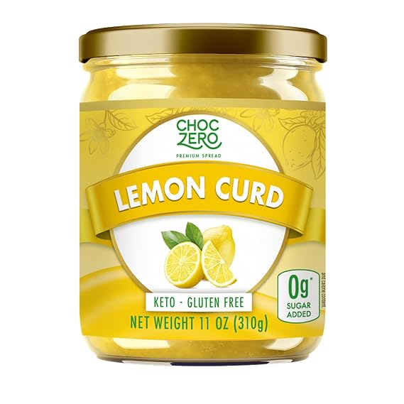ChocZero Sugar Free Lemon Curd, 11 oz Jar