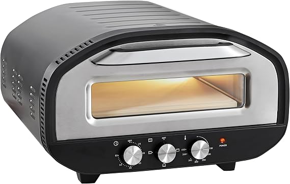 Blackmoor Indoor Electric Pizza Oven, 12inch Pizza Stone, Homecooked Pizza