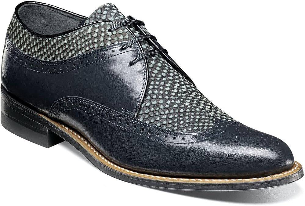 Stacy Adams Dayton 00626 Men's Oxford, 7 D(M) US, Navy