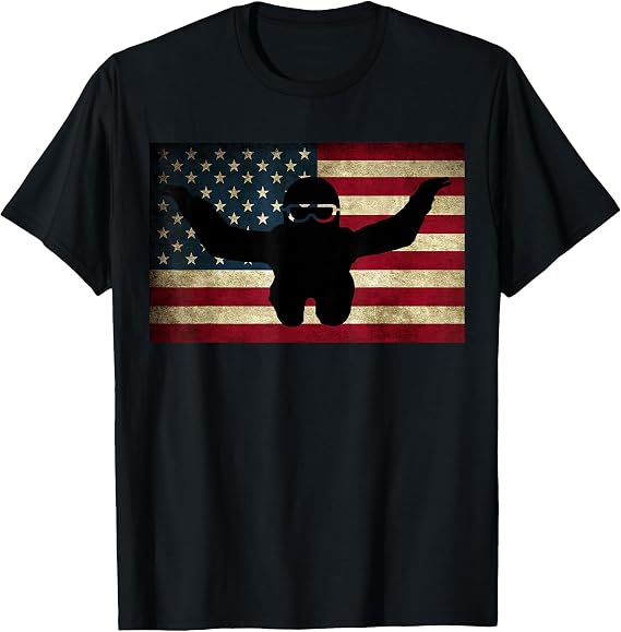 Skydiving T-Shirt Parachuting T Shirt Skydive Tee Skydiver T-Shirt