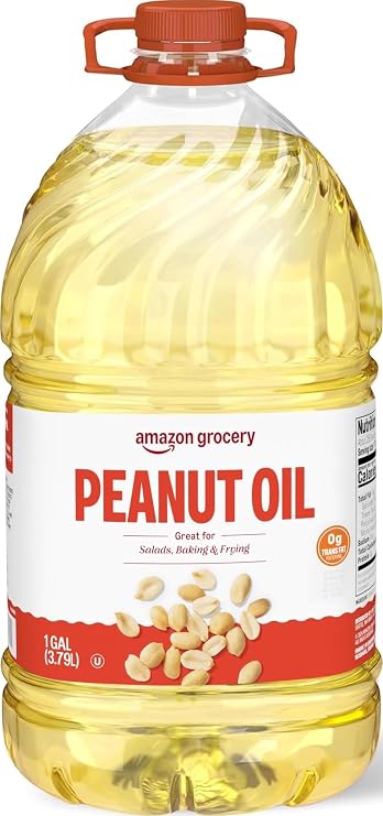 Amazon Grocery, Peanut Oil, 128 Fl Oz