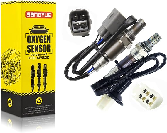 2X Oxygen O2 Sensor 1 & 2 | for 2005-2006 Toyota Corolla S/CE/LE 1.8L Upstream+Downstream