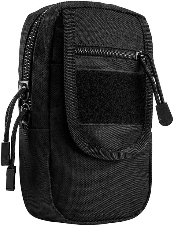 VISM CVSUPL2965B Large Utility Pouch, Black