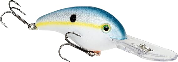 Strike King Pro Model 5XD Fishing Lure, Deep Diving Crankbait, Sexy Shad