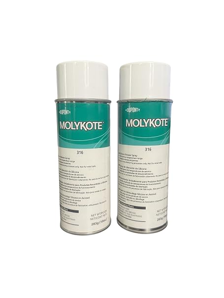 Molykote 316 Silicone Release 10 oz (2-Pack)