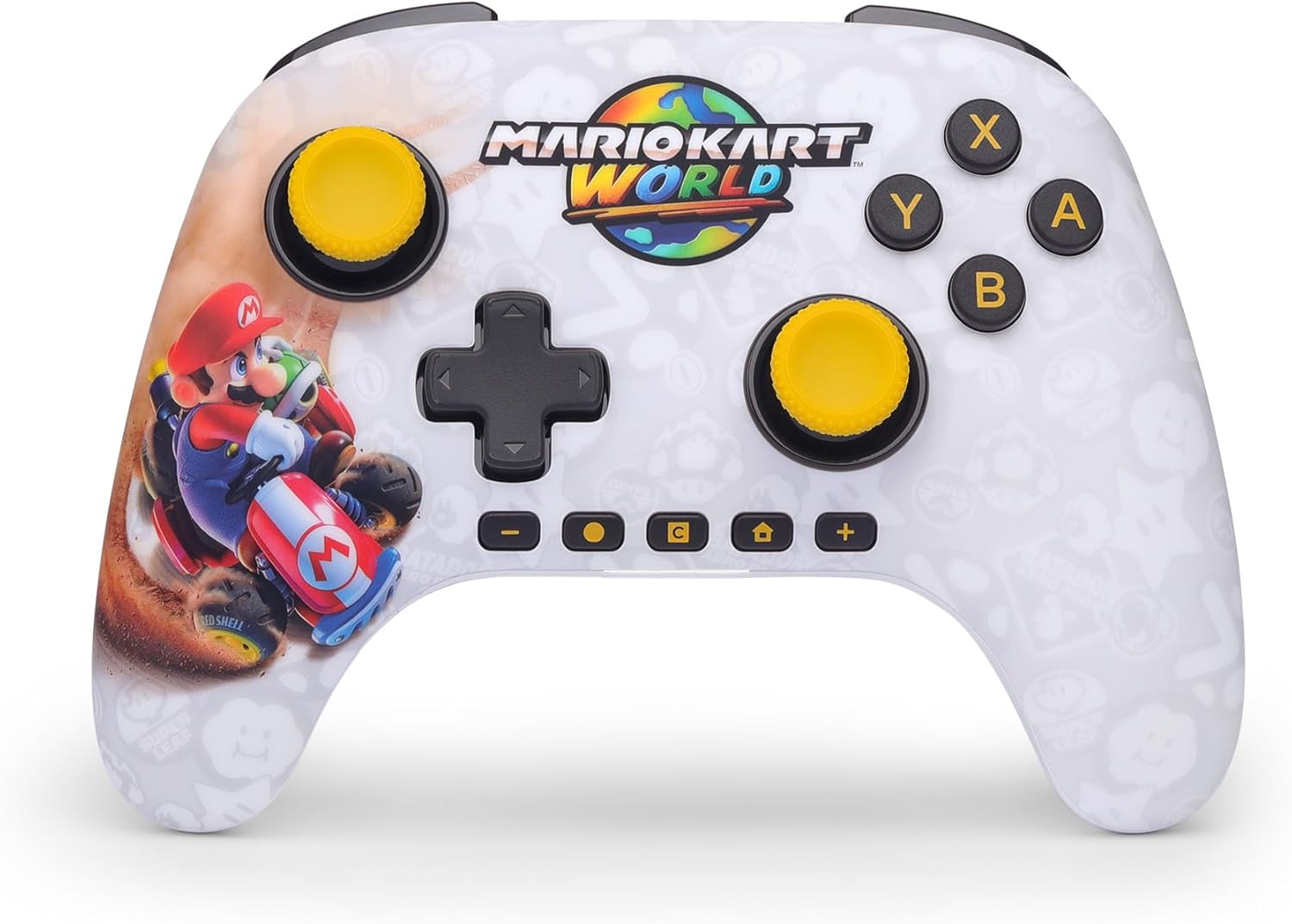 PowerA Advantage Wireless Controller for Nintendo Switch 2 - Mario Kart World, Officially Licensed, Hall Effects, Mappable Buttons, Pro Controller, C Button, Motion Controls