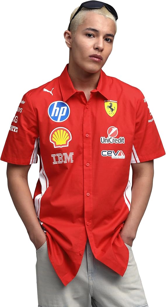 PUMA Scuderia Ferrari F1 2026 Men's Team Shirt - Red