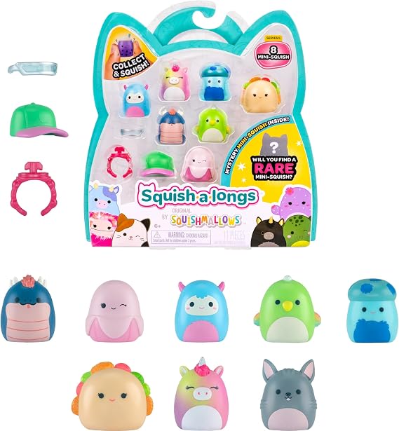 Squish-a-longs Mini-Squish 8-Pack (Wave 5, Style 2)