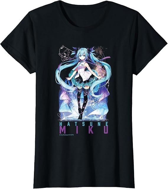 Hatsune Miku Anime Mascot Vocal Software T-Shirt