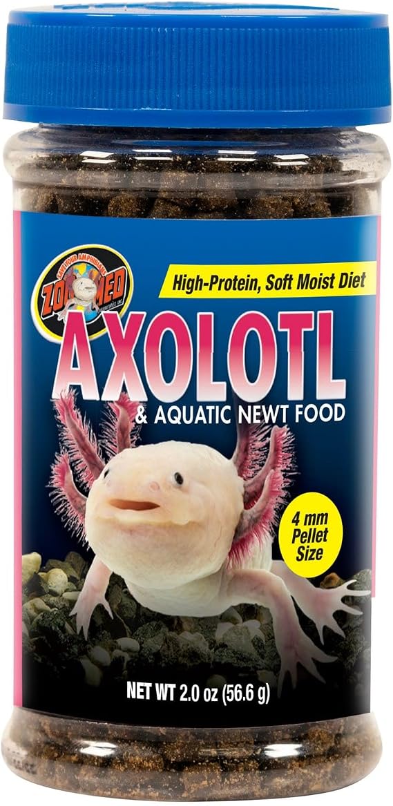 Zoo Med Axolotl & Aquatic Newt Food, 2 oz.
