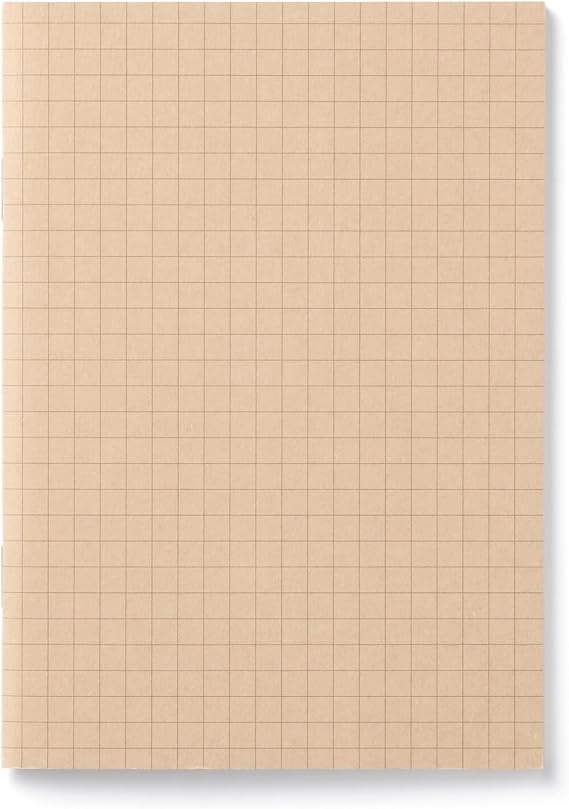 Muji 76014751 Notebook, 0.2 inch (5 mm) Graph A6, 32 Sheets